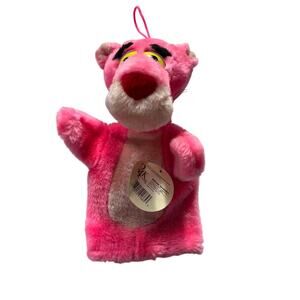 Vtg 1991 Pink Panther Hand Puppet 24k Company 9" Plush-NWT